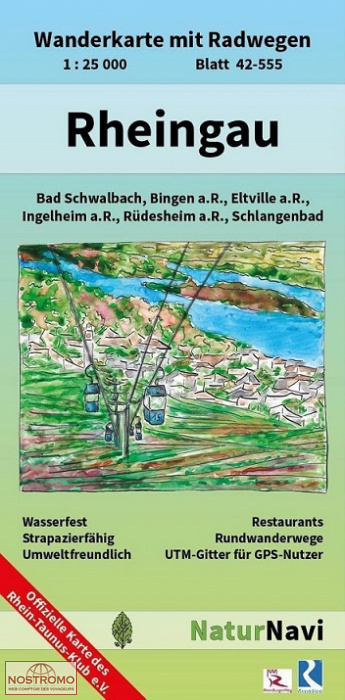 RHEINGAU | NaturNavi hiking map