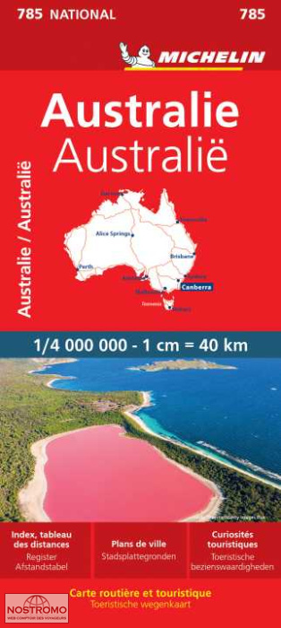 AUSTRALIA 785 | Michelin road map
