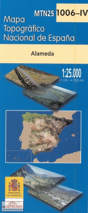 1006-4 ALAMEDA | carte topographique CNIG