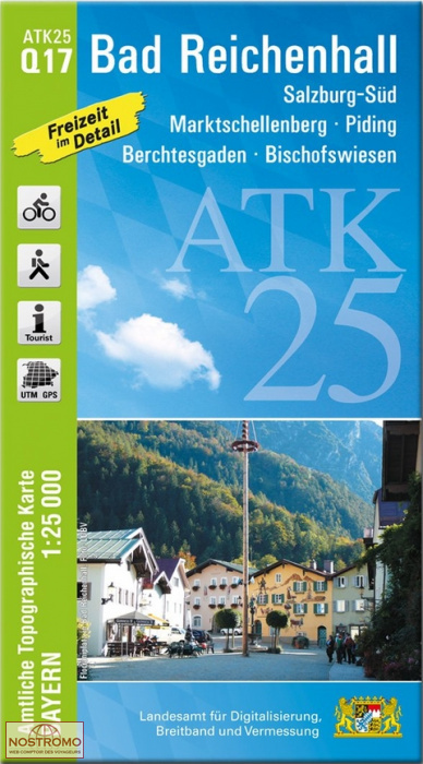 ATK25 - Q17 BAD REICHENHALL | LDBV hiking map