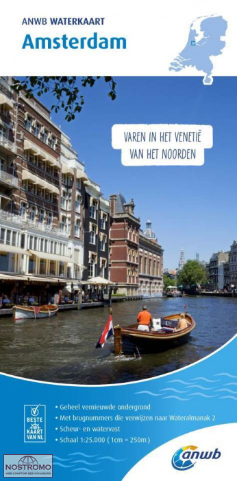 AMSTERDAM | ANWB waterway map