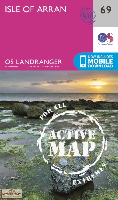 069 ISLE OF ARRAN | OS hiking map