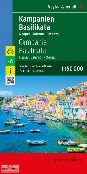 CAMPANIA - BASILICATA | Freytag & Berndt road map