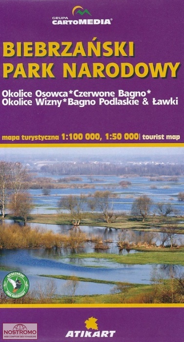 BRIEBRZANSKI PARK NARODOWY | Compass hiking map