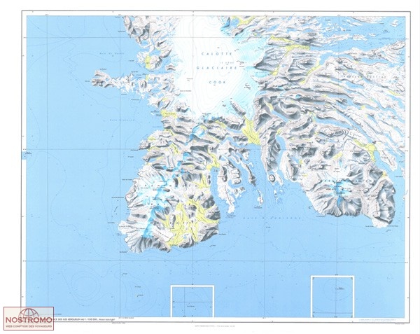 KERGUELEN ISLANDS SOUTHWEST | IGN topographic map