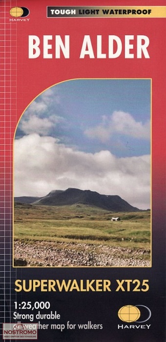 BEN ALDER | Harvey hiking map