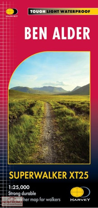 BEN ALDER | carte de randonnée Harvey