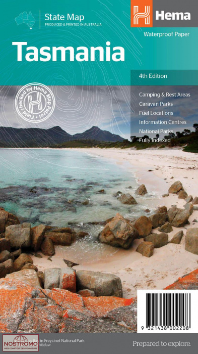 TASMANIA | Hema travel map