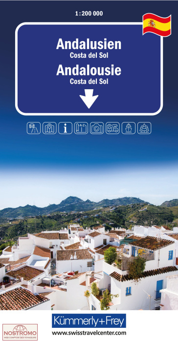 ANDALUCIA - COSTA DEL SOL | Kummerly+Frey road map