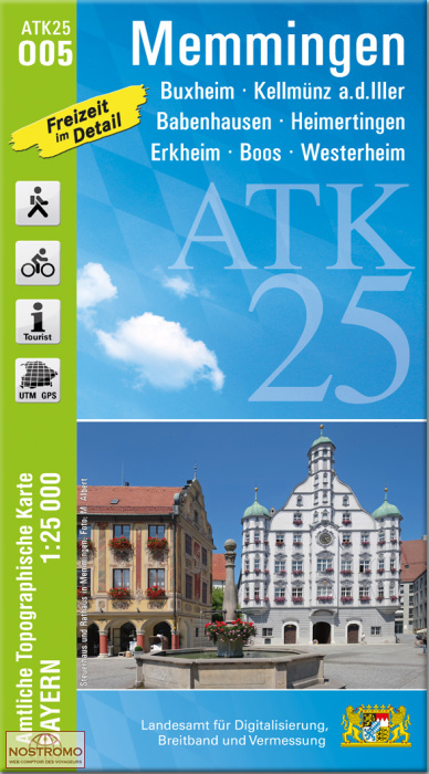 ATK25 - O05 MEMMINGEN | LDBV hiking map