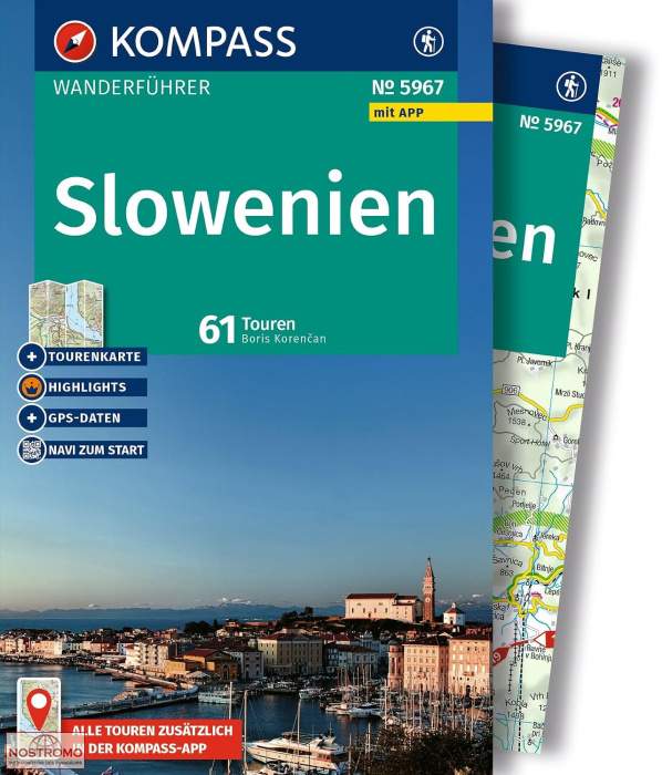 SLOVENIA | Kompass hiking guide