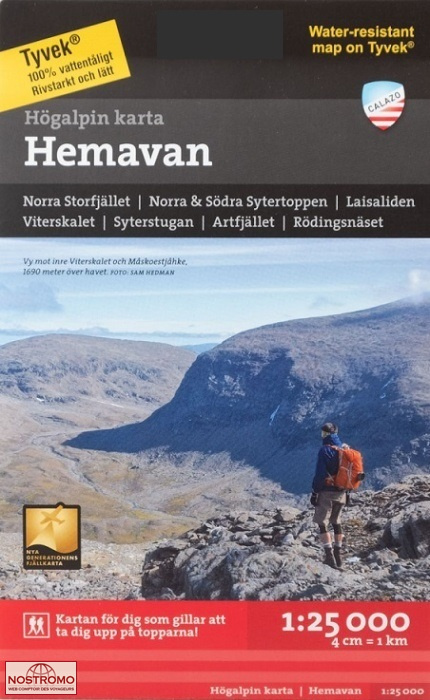 HEMAVAN | Calazo hiking map