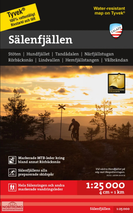 SÄLENFJÄLLEN | Calazo hiking map