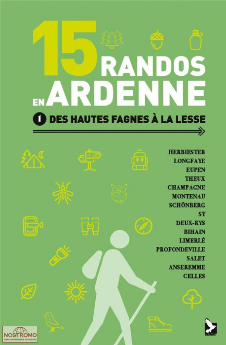 15 RANDOS EN ARDENNE - VOL.1 | Gerfaut hiking guide