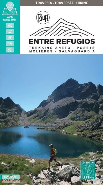 ENTRE REFUGIOS | Alpina hiking maps