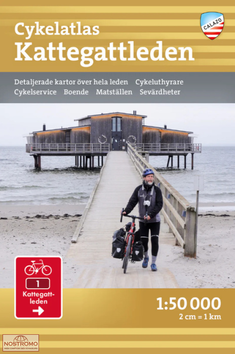KATTEGATTLEDEN | Calazo cycling maps atlas
