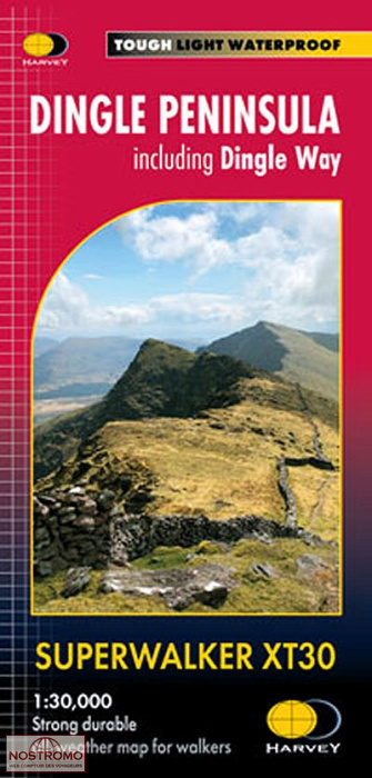 DINGLE PENINSULA - DINGLE WAY | Harvey hiking map