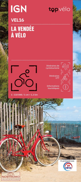 VEL16 VENDÉE BY BIKE | IGN cycling map