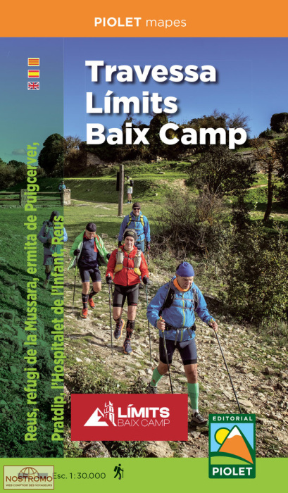 TRAVESSA LÍMITS BAIX CAMP | Piolet hiking map