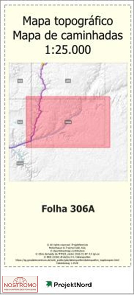 306A ROSMANINHAL LESTE | carte topographique Projektnord