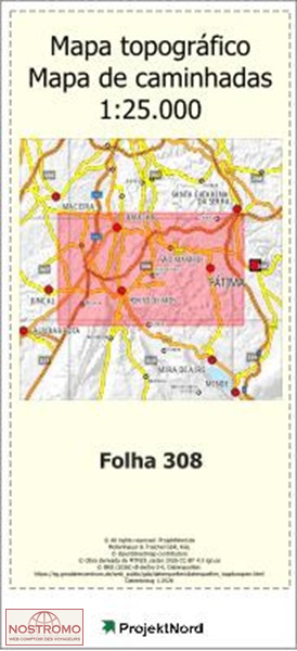 308 PORTO DE MOS | carte topographique Projektnord