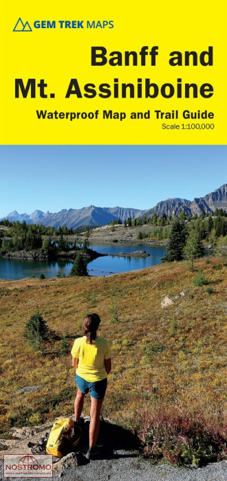BANFF & MOUNT ASSINIBOINE - 5 | Gem Trek hiking map