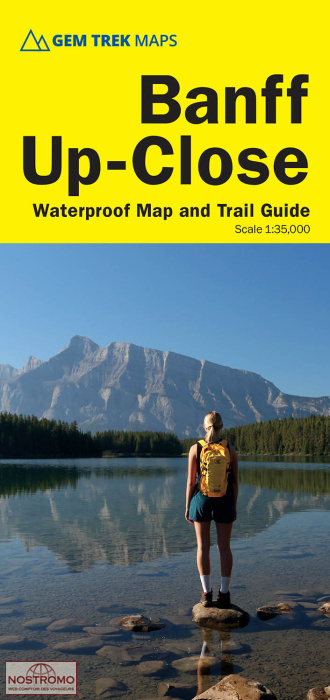 BANFF UP-CLOSE - 11 | Gem Trek hiking map