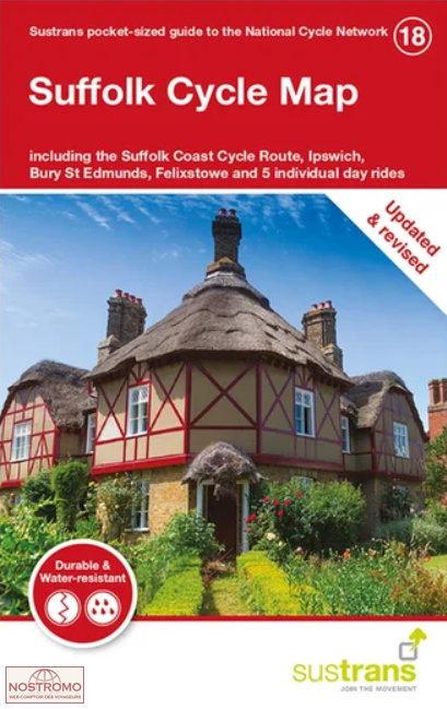 18 SUFFOLK | carte de cyclotourisme Sustrans