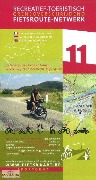 11 MEUSE | Sportoena cycling map