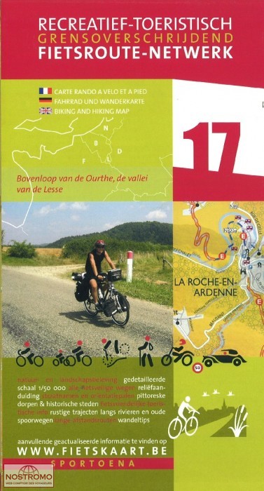 17 DINANT - MARCHE-EN-FAMENNE | Sportoena cycling map