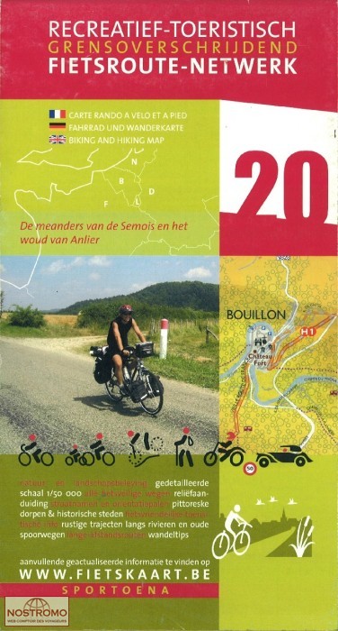 20 SEDAN - BASTOGNE | Sportoena cycling map