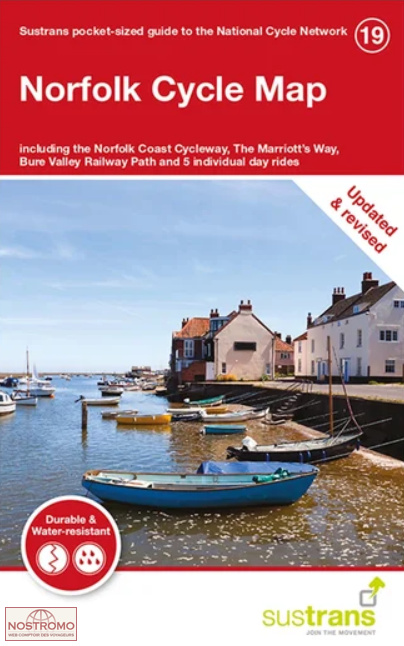 19 NORFOLK | carte de cyclotourisme Sustrans