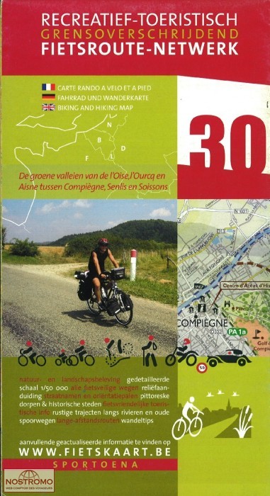30 COMPIÈGNE - SENLIS - SOISSONS | Sportoena cycling map | nostromoweb