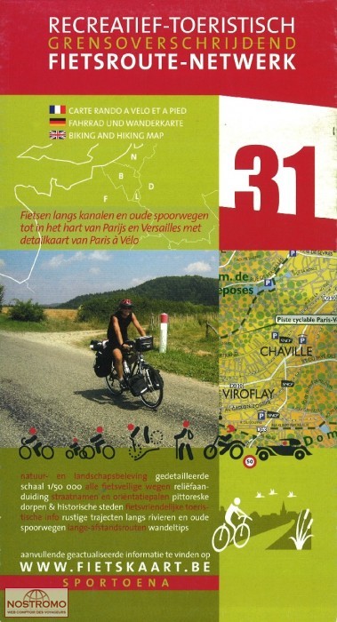 31 AROUND PARIS | Sportoena cycling map