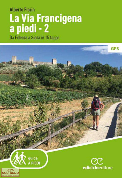 LA VIA FRANCIGENA A PIEDI - 2 | guide de randonnée Ediciclo