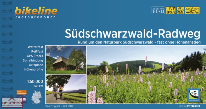 SÜDSCHWARZWALD-RADWEG | guide de cyclotourisme Esterbauer