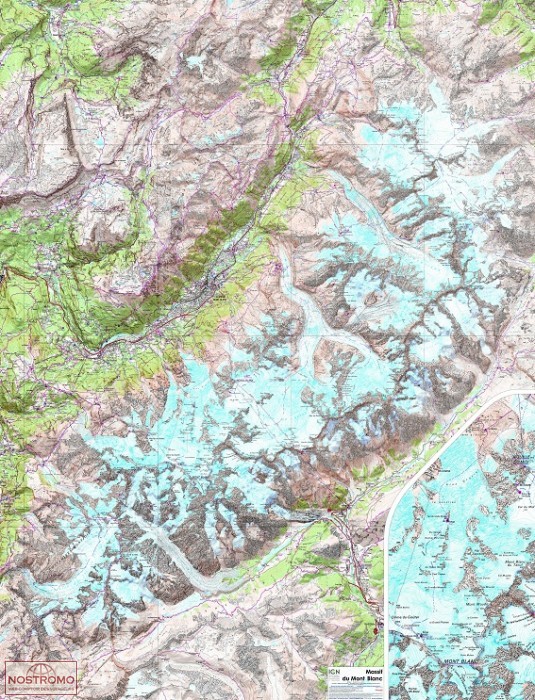 MASSIF DU MONT-BLANC | IGN poster