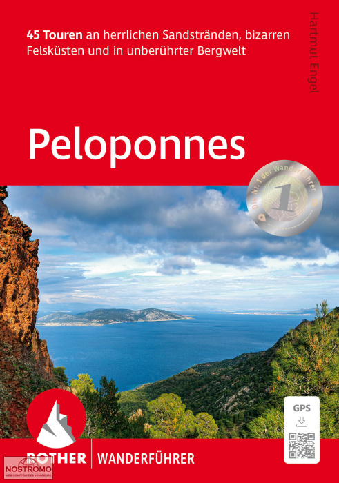 PÉLOPONNÈSE | guide de randonnée Rother
