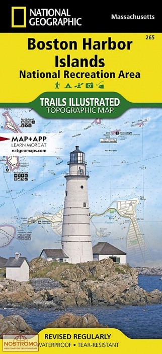 BOSTON HARBOR ISLANDS | National Geographic hiking map