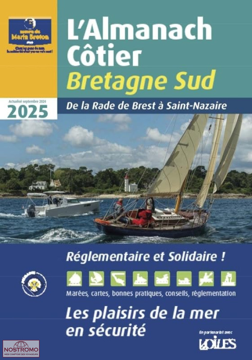 ALMANACH CÔTIER - BRETAGNE SUD | Voiles et Voiliers nautical guide