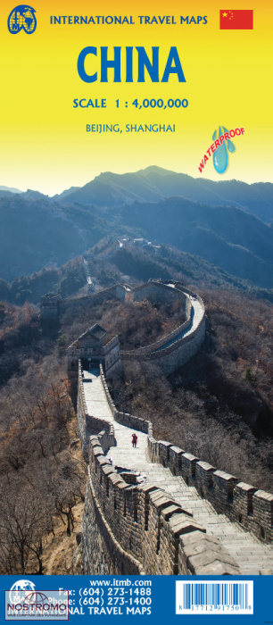 CHINE | carte touristique ITMB