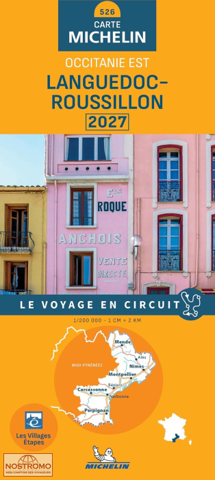 526 LANGUEDOC-ROUSSILLON | carte routière Michelin