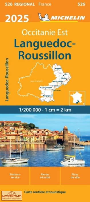 526 LANGUEDOC-ROUSSILLON | Michelin road map
