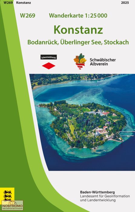 W269 KONSTANZ | LGL hiking map