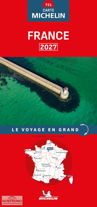 721 FRANCE | carte routière Michelin