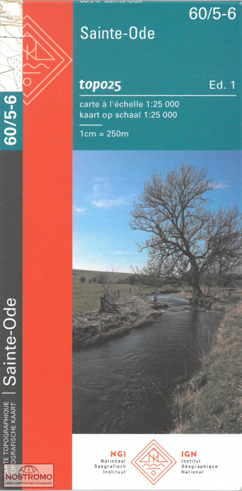 60/5-6 SAINTE-ODE | carte topographique NGI/IGN