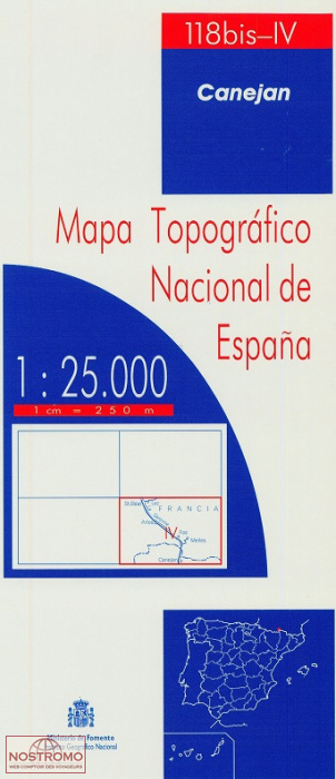 118b-4 CANEJAN | CNIG topographical map