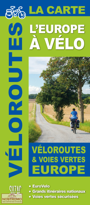 EUROPE BY BIKE | Suzac cycling map