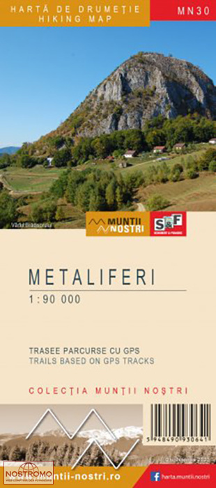 30 METALIFERI | carte de randonnée Schubert & Franzke