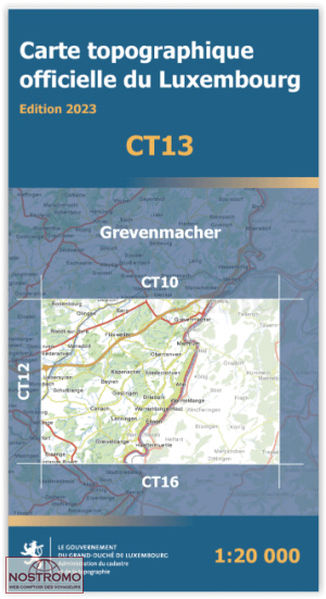 CT13 - GREVENMACHER | ACT topographical map